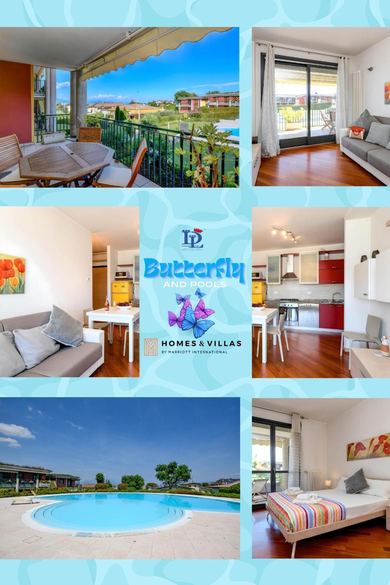Desenzanoloft Official Partner Marriott Homes & Villas -Butterfly And 5 Pools Family Apartment Desenzano del Garda Extérieur photo